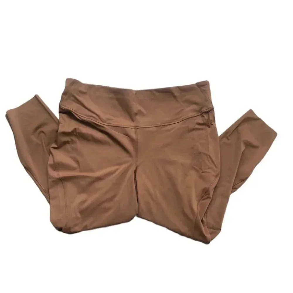 Lululemon Base Pace High Rise Tights Copper Brown 25" Inseam Size 20 NWT